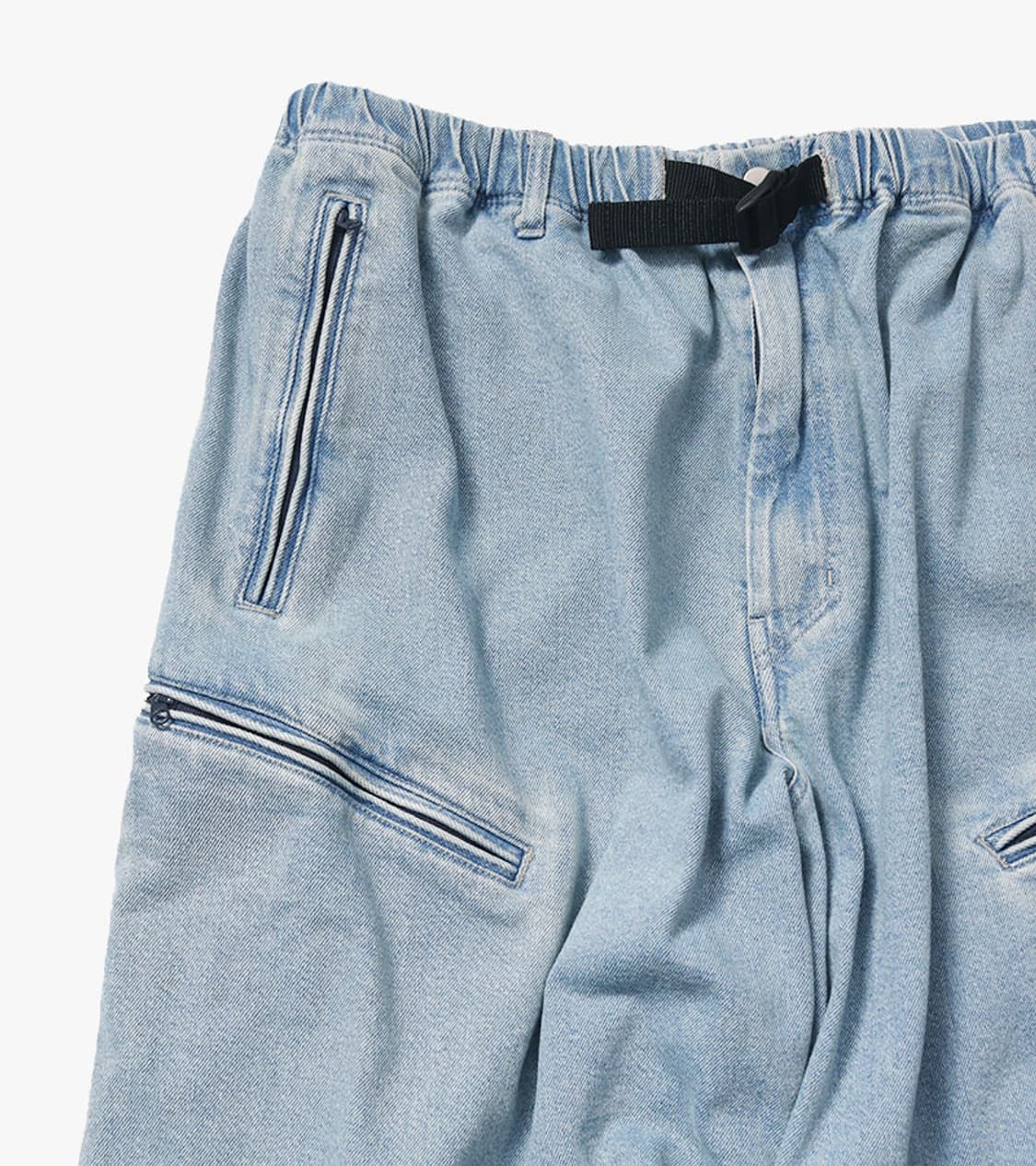 BEAMS - 24SS FADE DENIM CARGO PANTS 상품이미지6