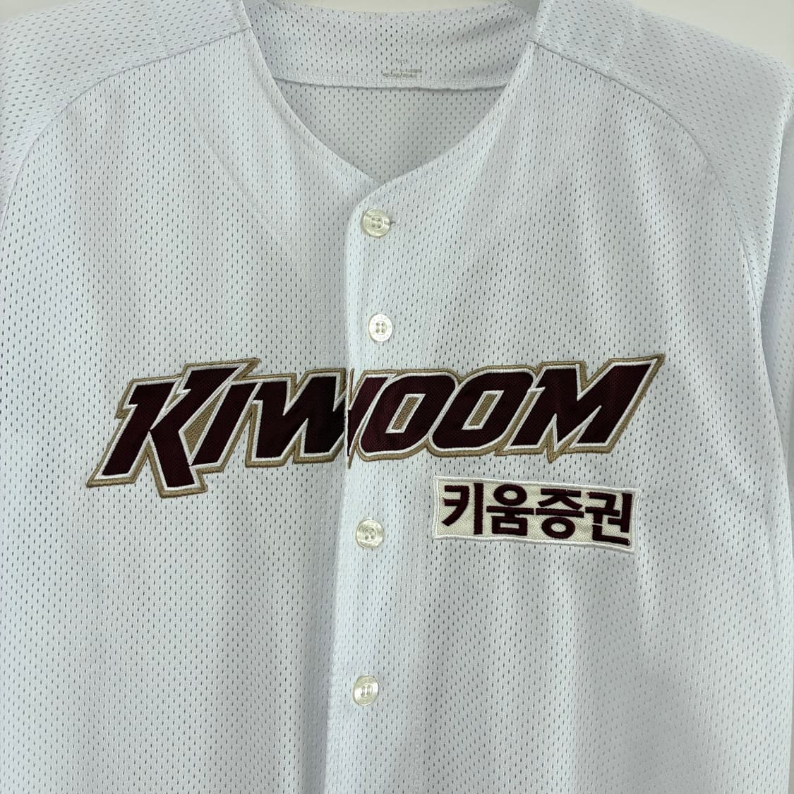 키움 히어로즈 노마킹 야구 홈 유니폼 상품이미지4