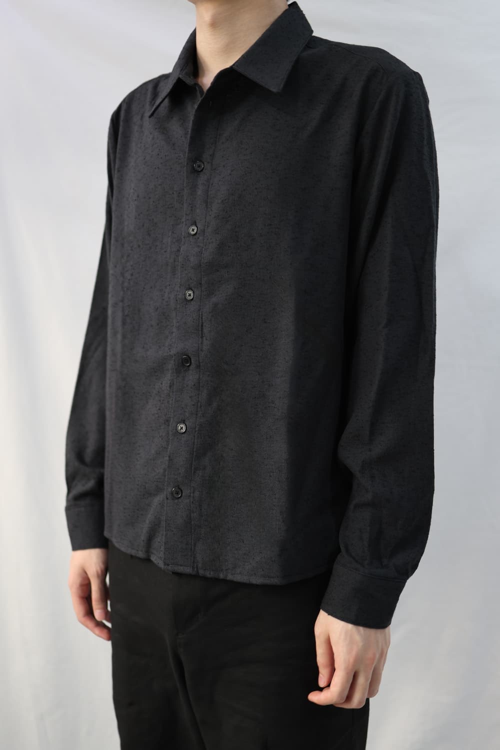 레스 셔츠 2 사이즈 차콜 상품이미지2