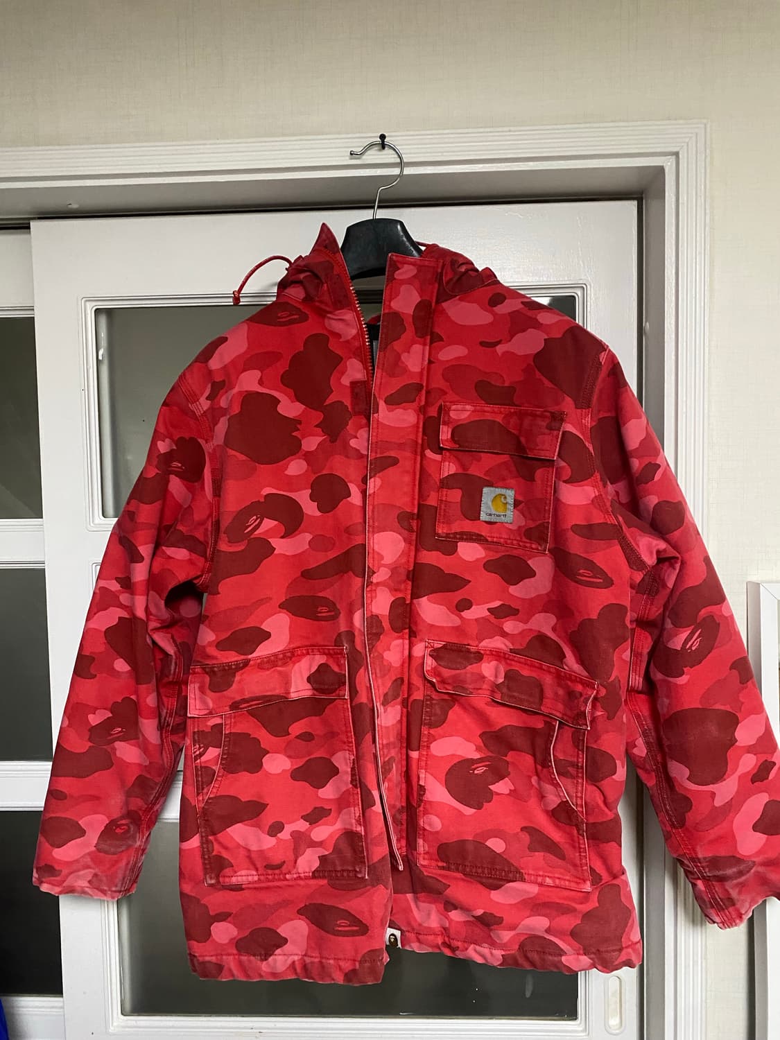 OG 니고 베이프x칼하트  2006 레드카모 N-3B 상품이미지1