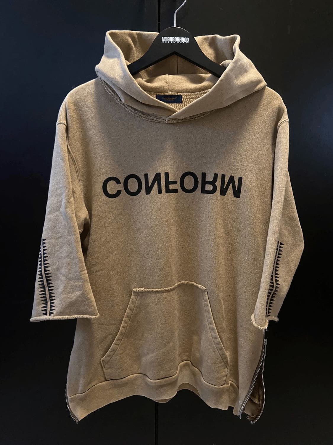 Undercover SCAB GIZ Half Sleeves Hoodie 상품이미지1