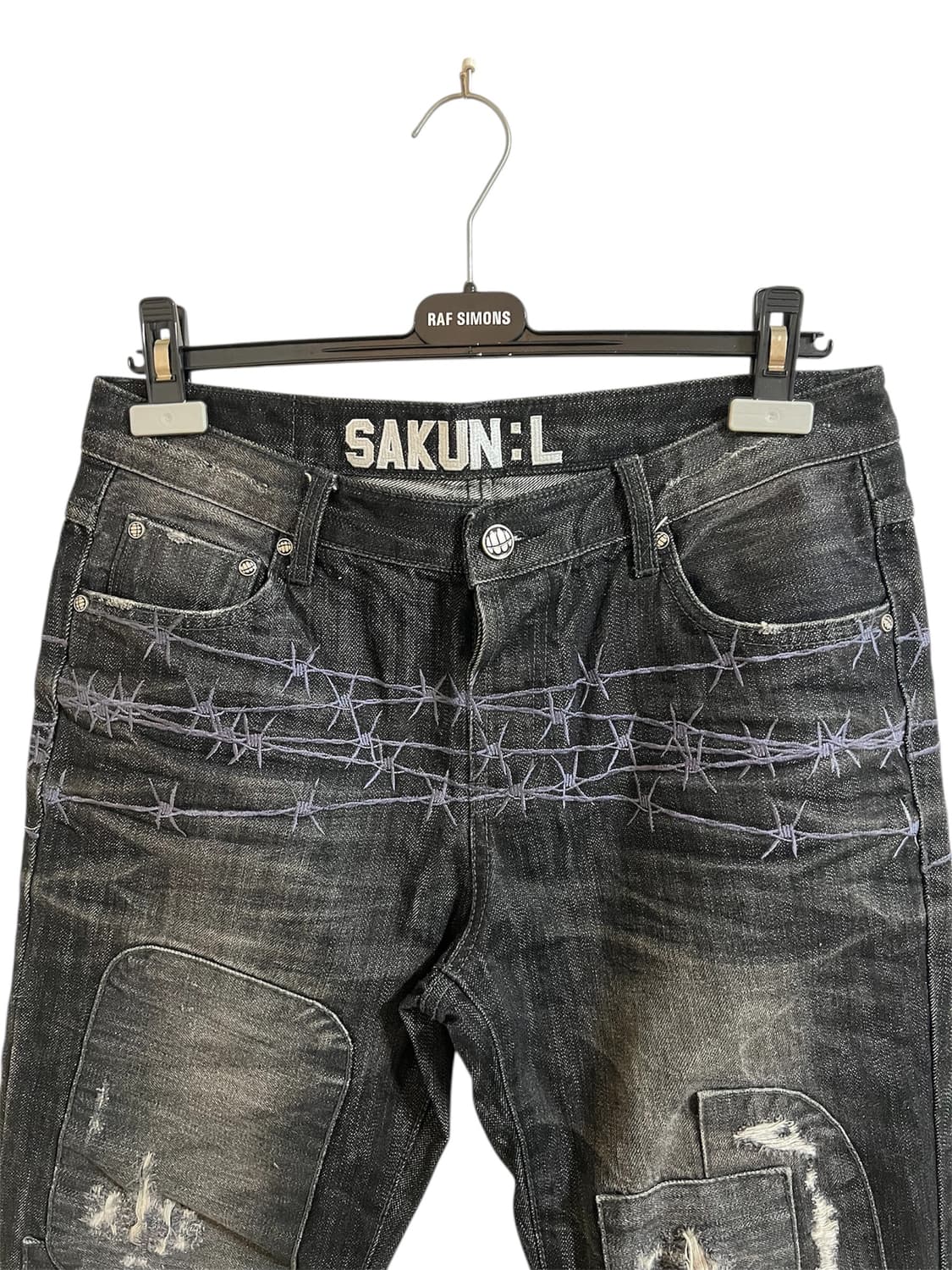 [L] 사쿤 철조망 데님 상품이미지4