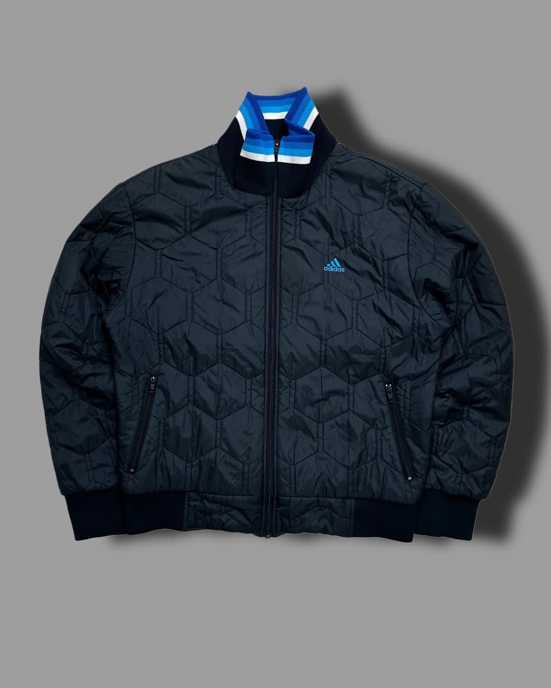 아디다스 네이비 퀄팅 자켓 105 상품이미지4