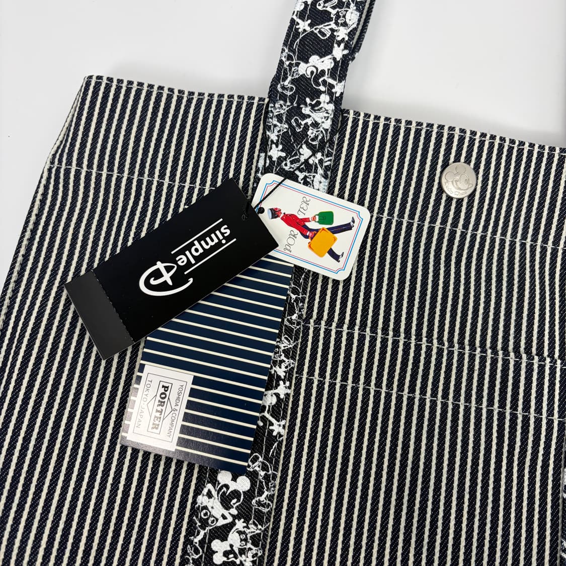 데드스탁 요시다포터 디즈니 숄더백 토트백 가방 상품이미지3