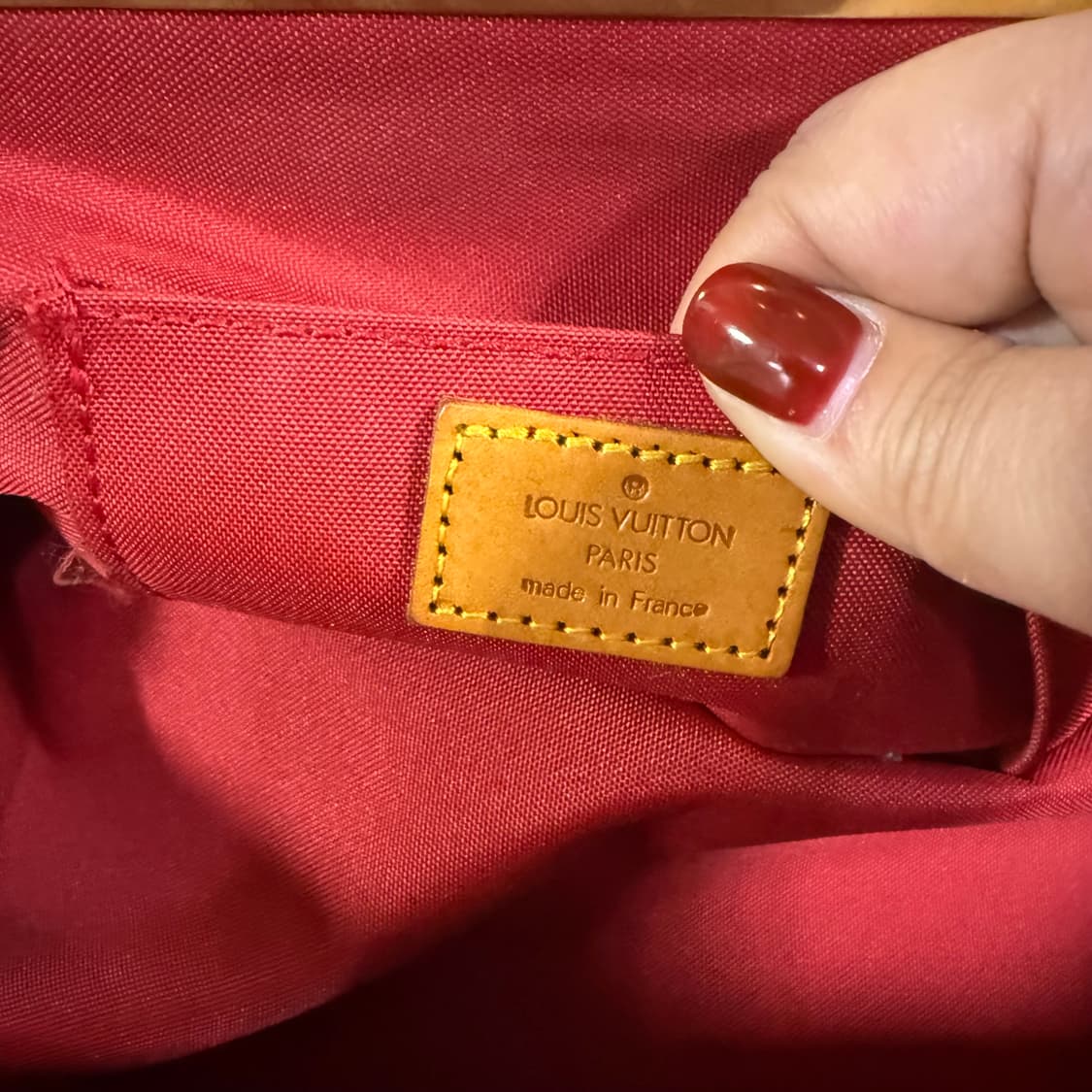 루이비통 빈티지 데님 숄더백  상품이미지4