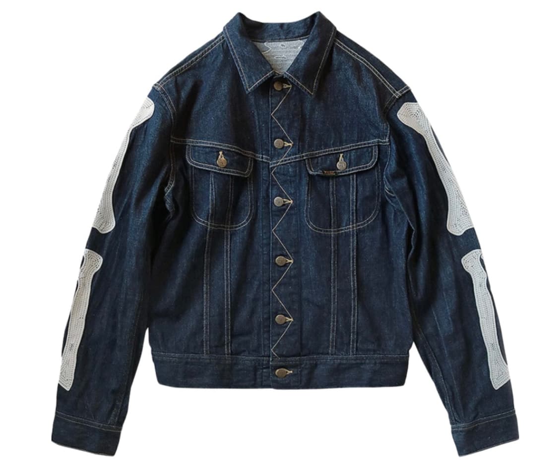 캐피탈 11.5온즈 데님 멕시칸 턱시도 웨스터너 본 자켓 인디고 상품이미지2