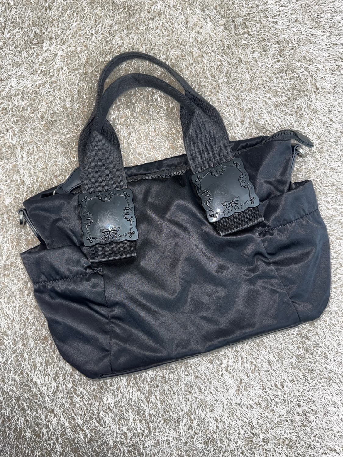 ANNASUI 안나수이 무광 블랙 미니 오리엔탈 고스고딕 숄더백 상품이미지1