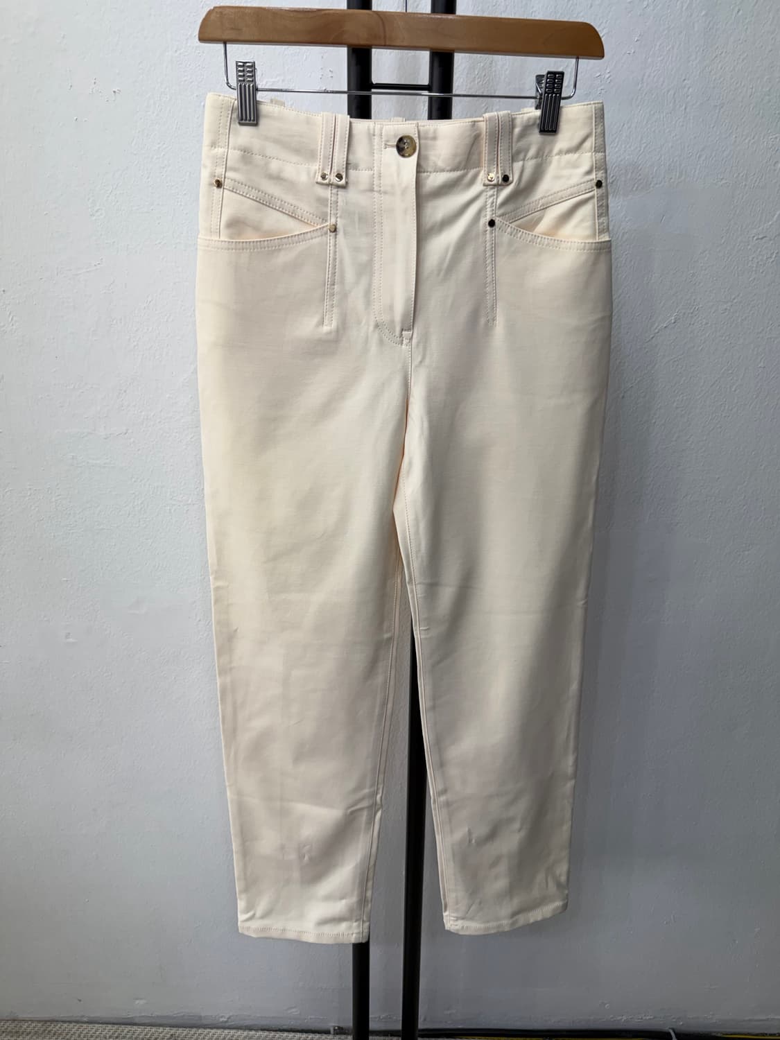 정품) 시스템 한섬 새제품급 여성 슬랙스 팬츠 64(26-27) 상품이미지1