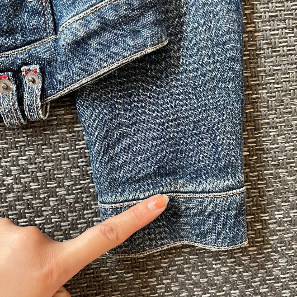 A6 빅포켓 y2k 워싱 데님 자켓 상품이미지5