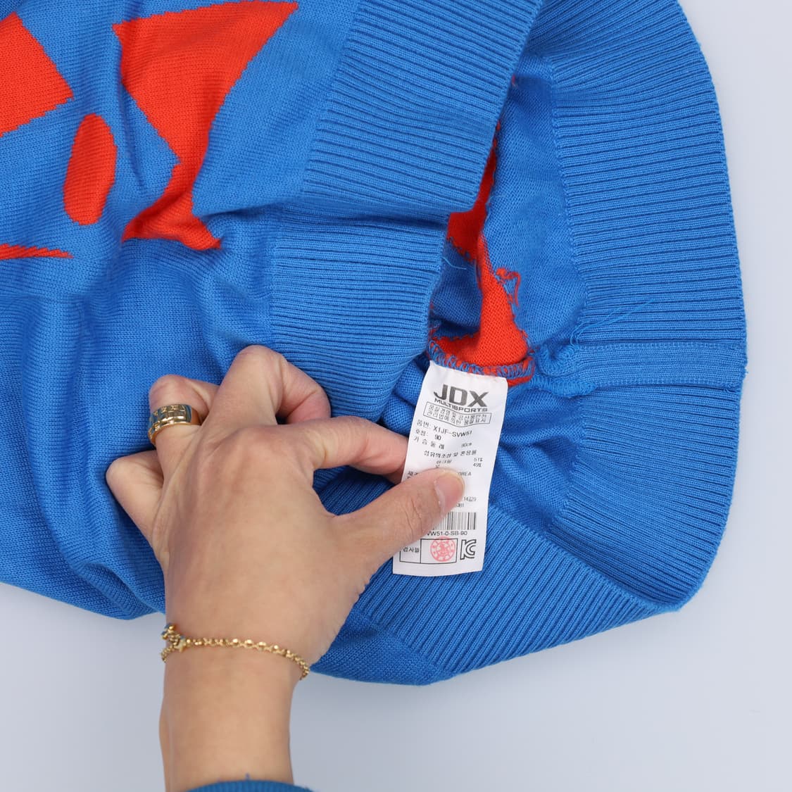 90 JDX 여성 골프 니트조끼 0122H1 상품이미지4