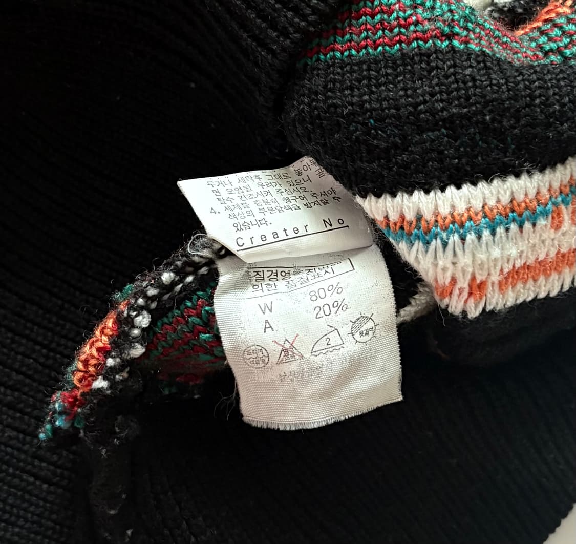 CHOVERT 쿠지맛 케이블 니트 상품이미지5