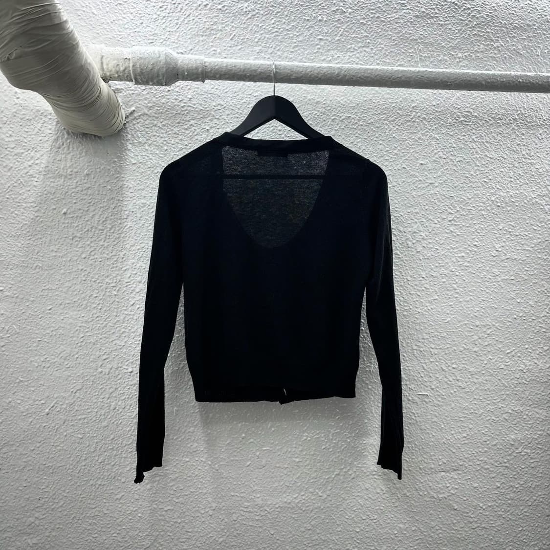Punk eyelet detail cardigan 상품이미지5