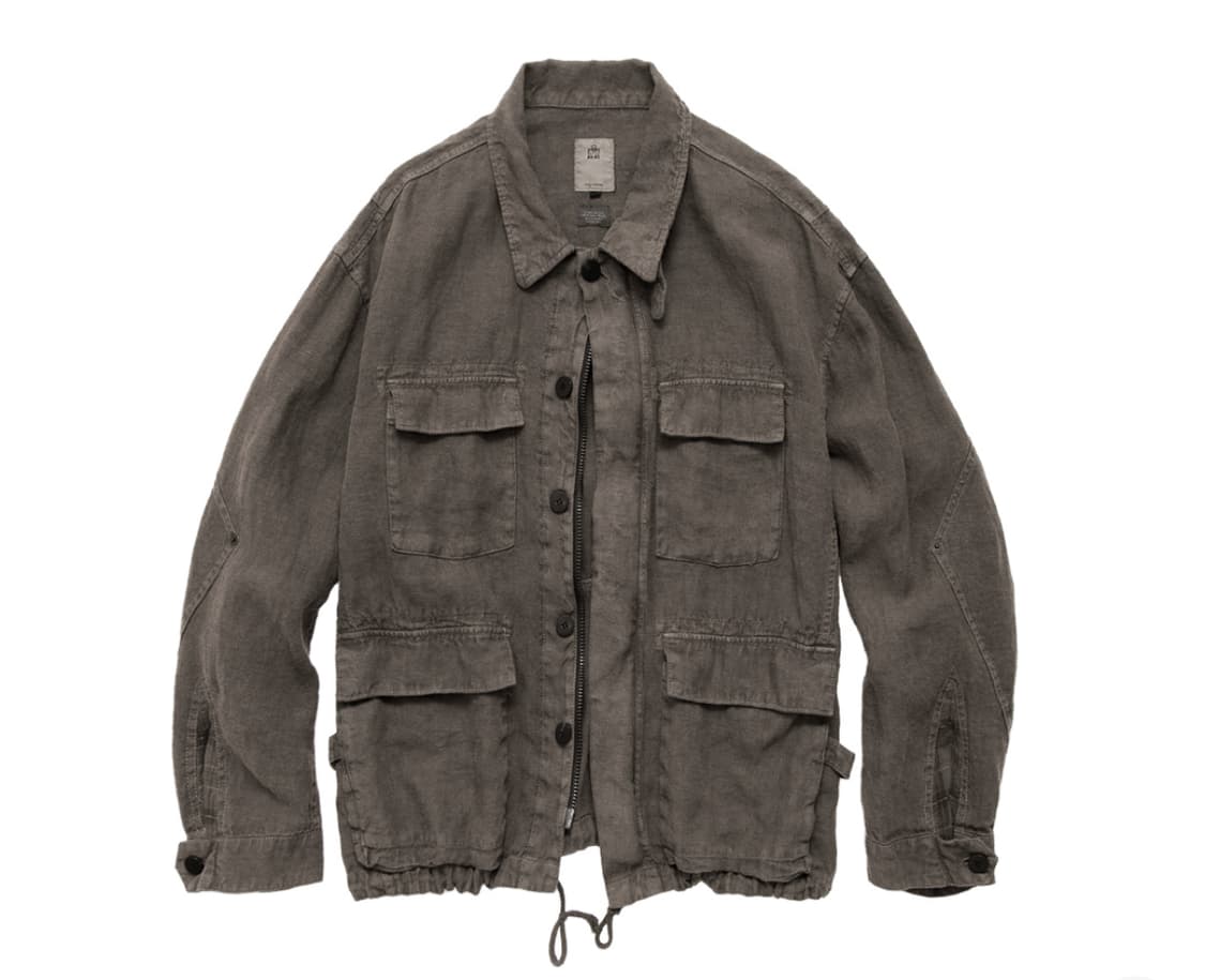 (4) 폴리테루 린넨 필드 자켓 베이지 상품이미지1