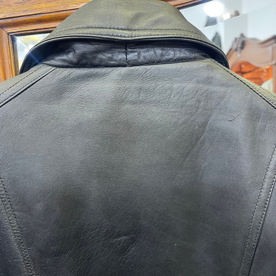 90's 빈티지 레더자켓 상품이미지10