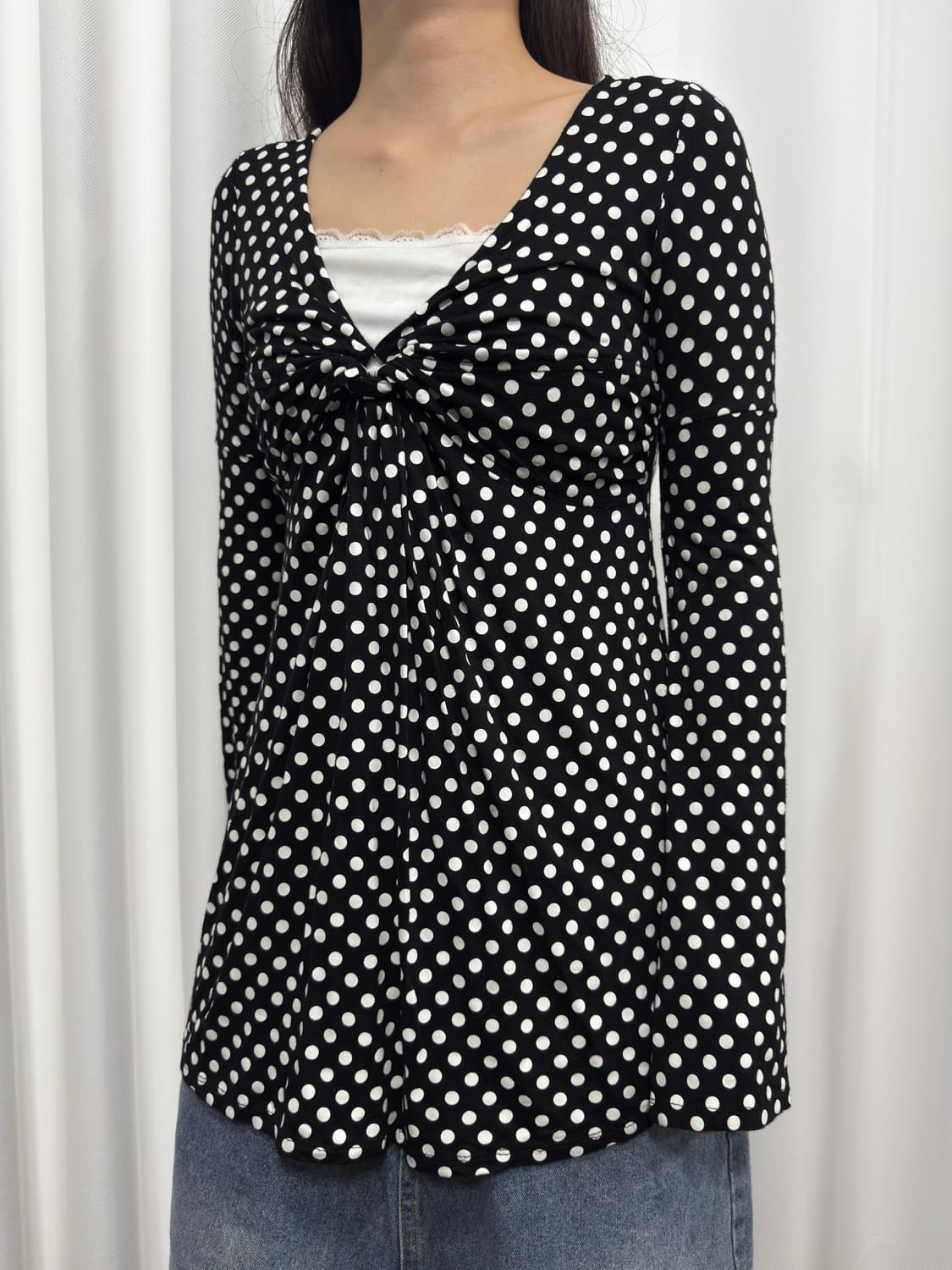 dot blouse 상품이미지2