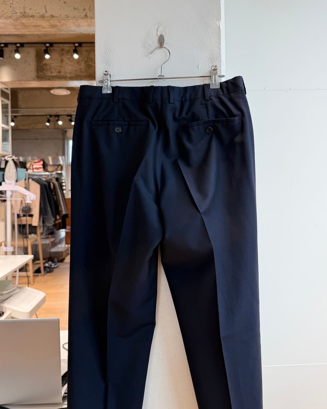 프라다 네이비 슬랙스 팬츠  상품이미지6