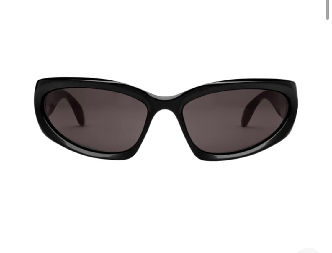 발렌시아가 스위프트 오발 선글라스 블랙 상품이미지1