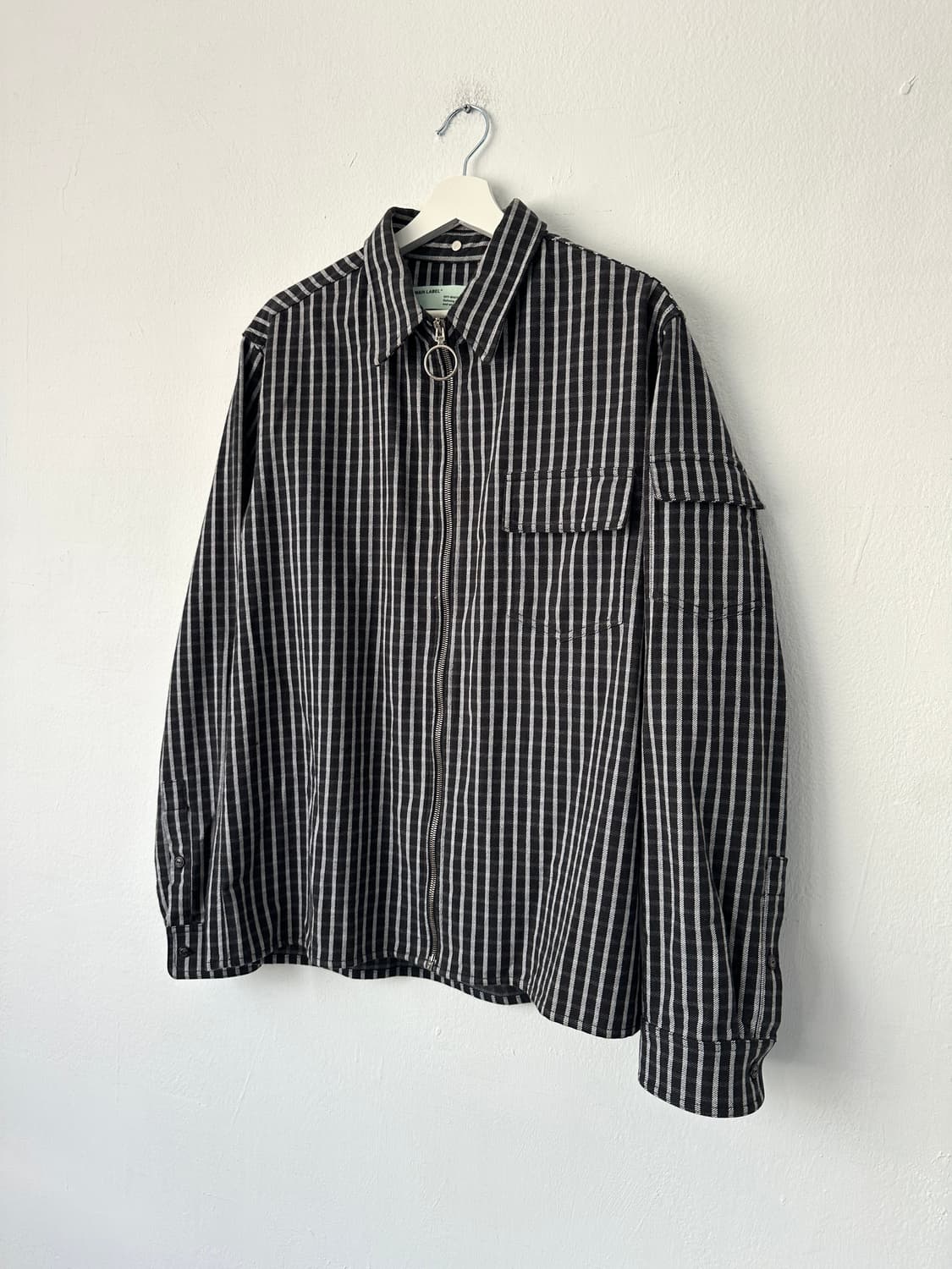 오프화이트 DIAG 스켈레톤 링 집업 셔츠자켓 상품이미지4