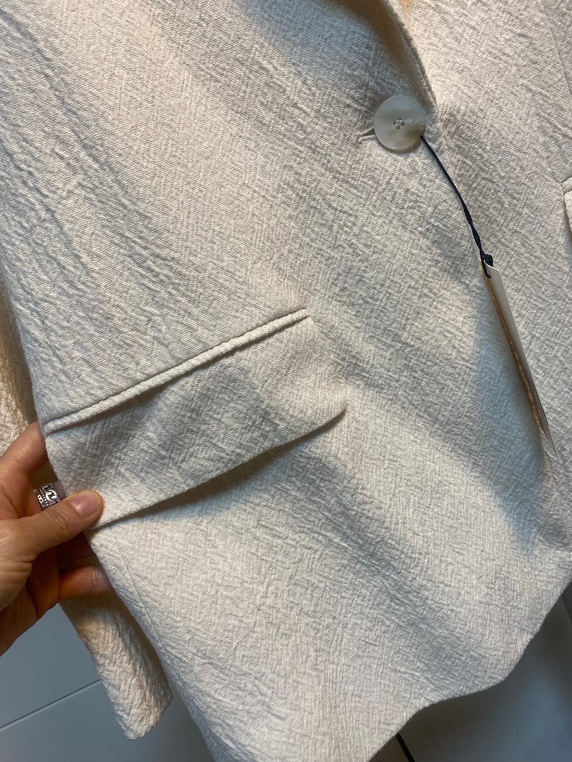 ZARA 아이보리  블레이저 XS 상품이미지4