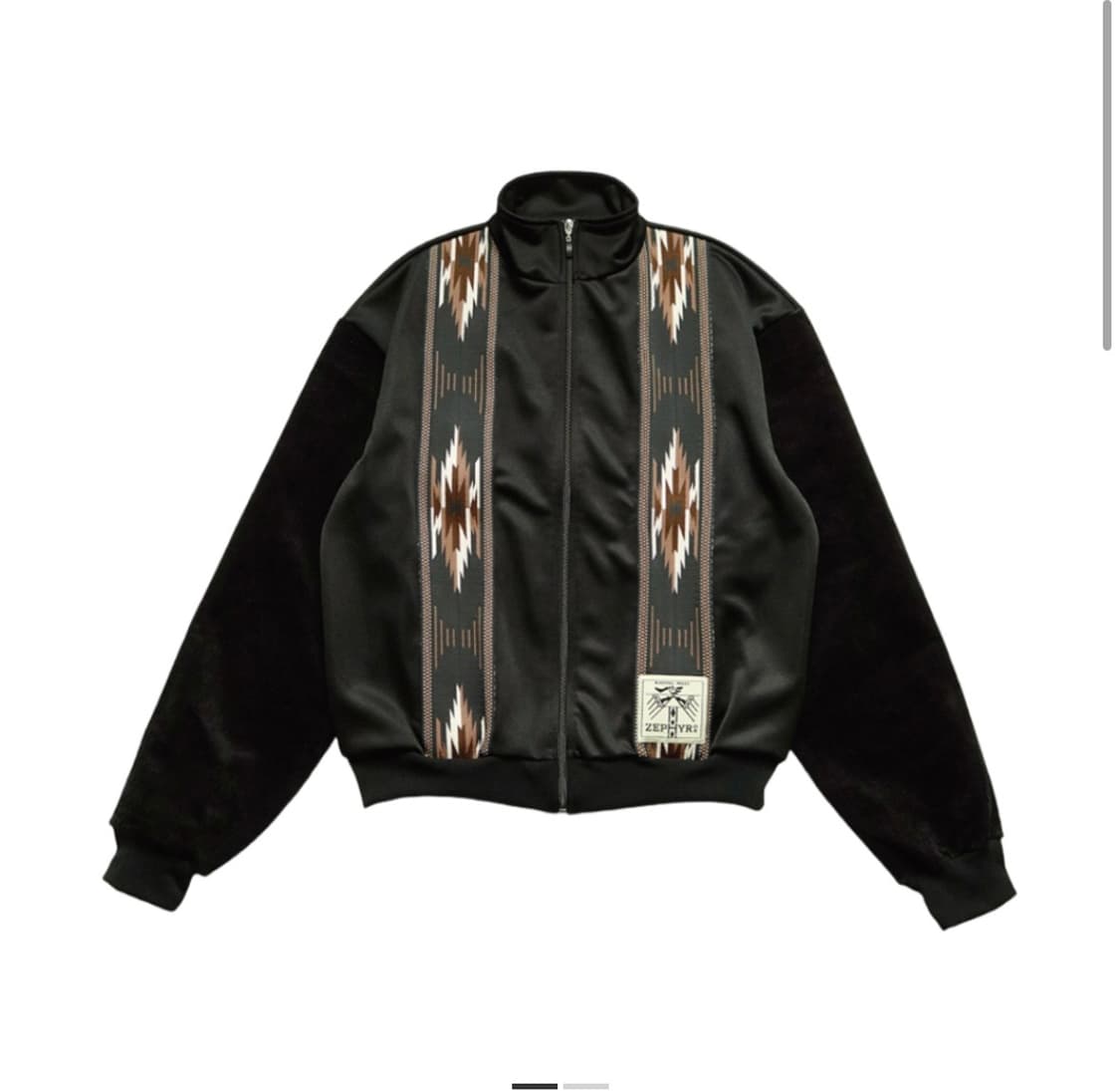 [3] 캐피탈 스무스 져지 제피르 트랙자켓 블랙 새상품 상품이미지1