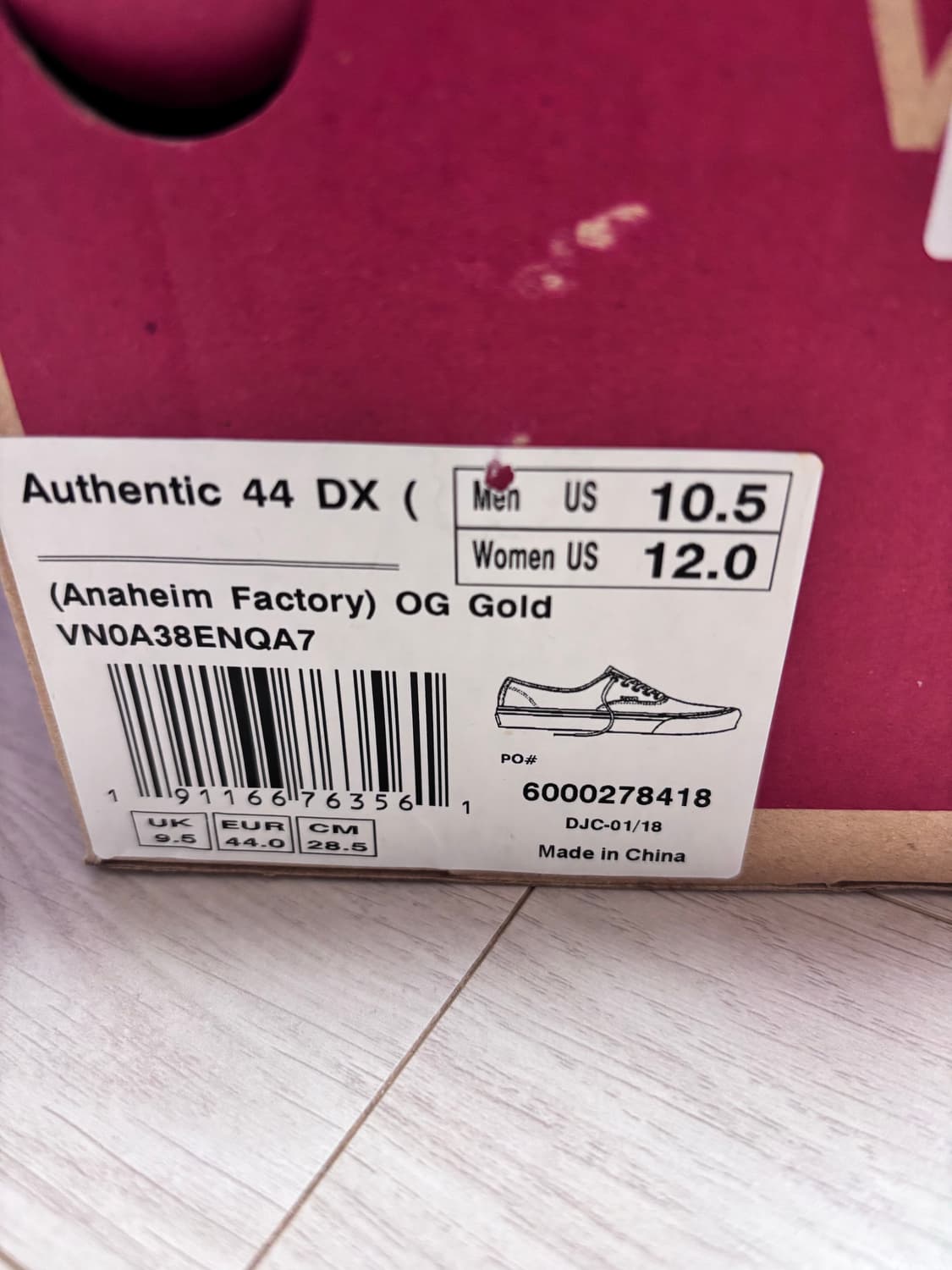 택포) 반스 어센틱 44DX  상품이미지4