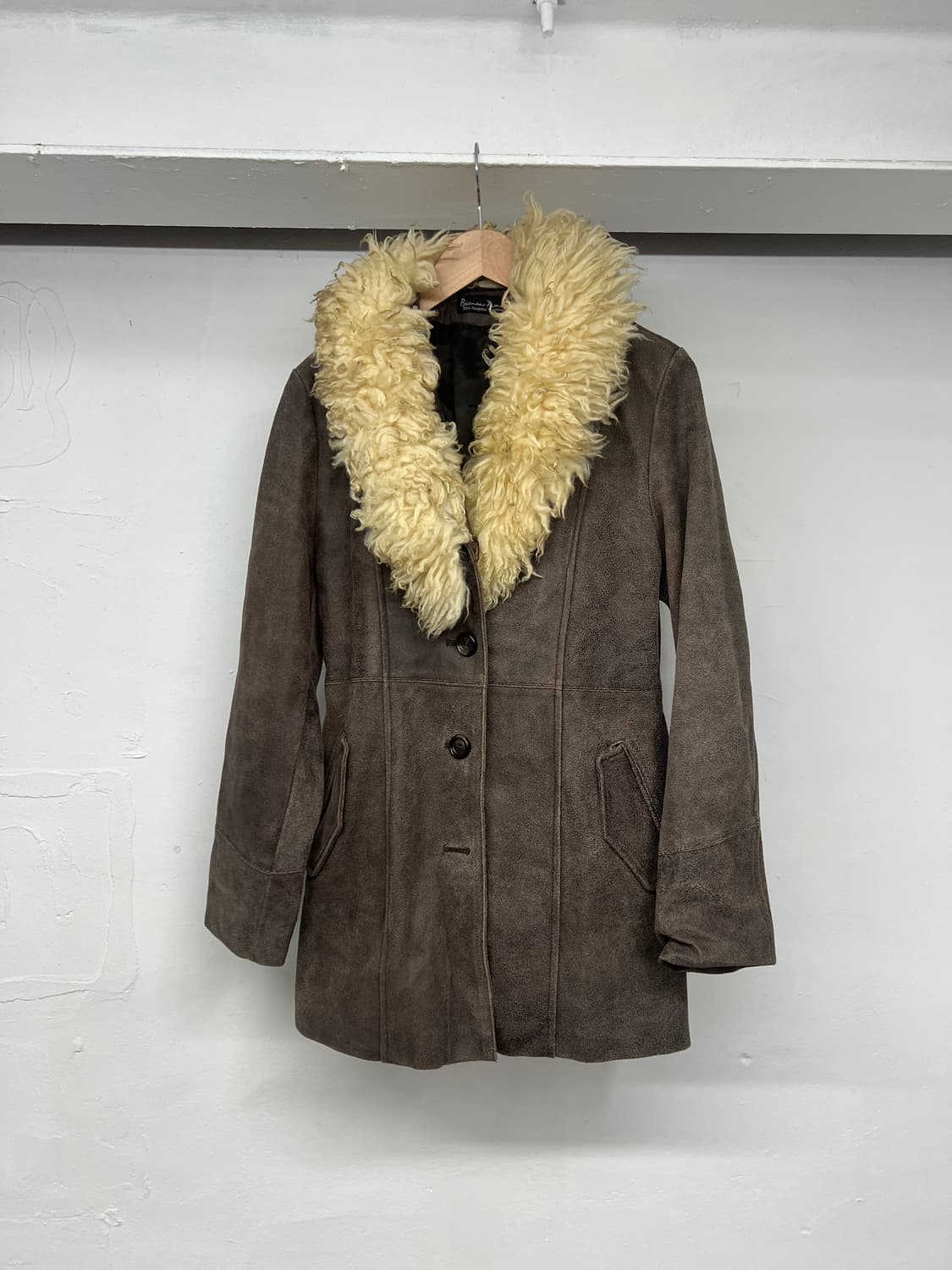 빈티지 퍼&레더 코트 상품이미지7