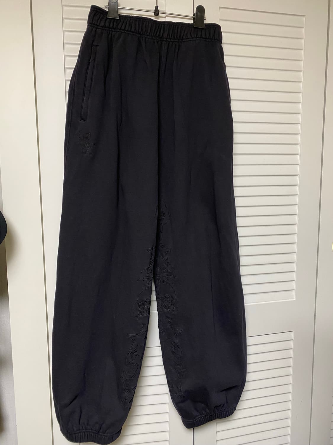 폴리테루 행크 이지 스웻 다크 차콜 네이비 2사이즈 상품이미지2