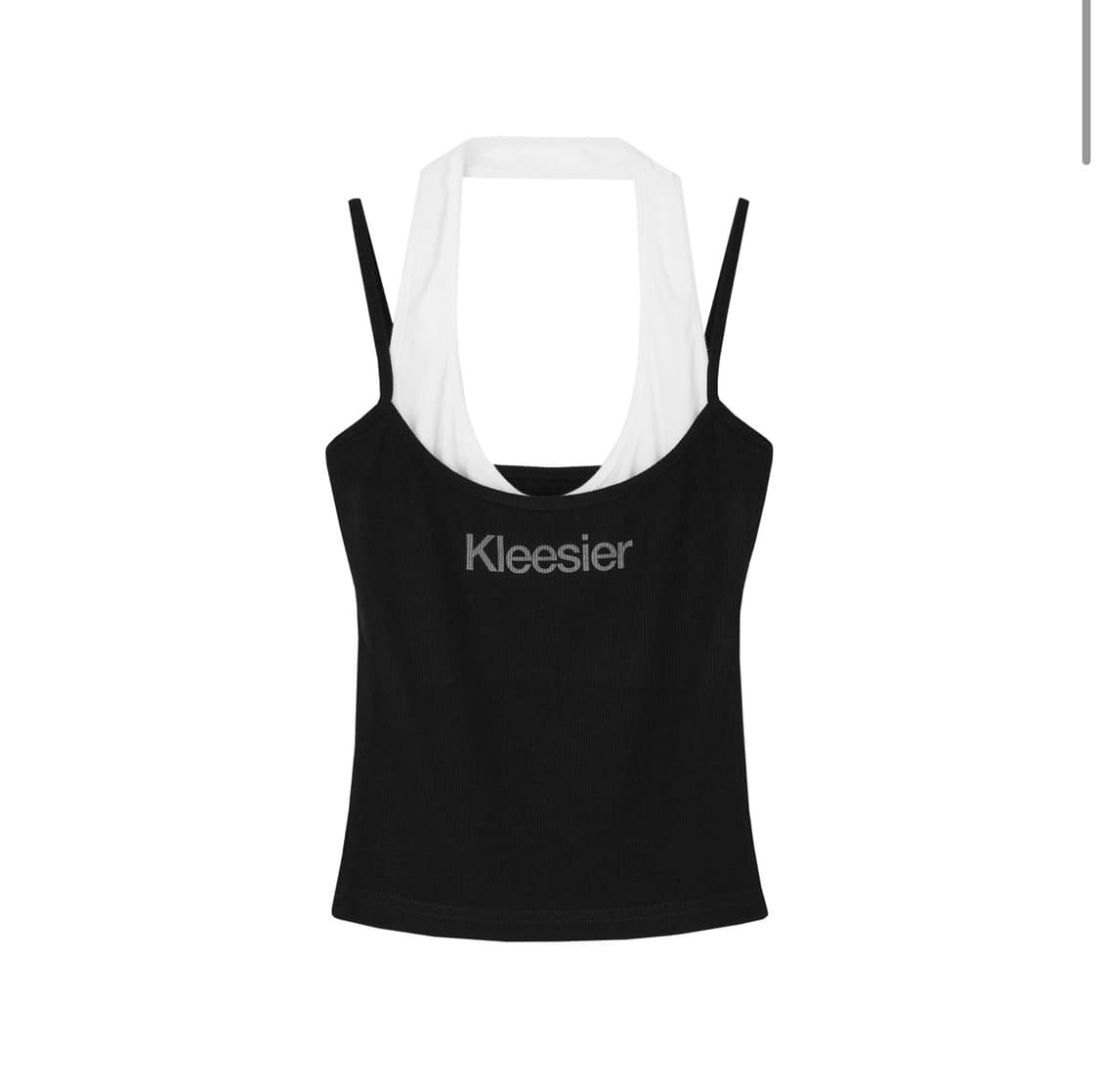 클리시어 Soft layered sleeveless black  상품이미지1