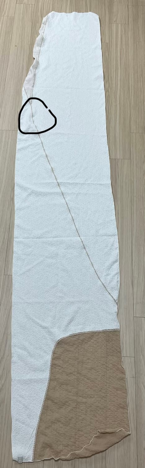 Xlim 아이보리 스카프 상품이미지4