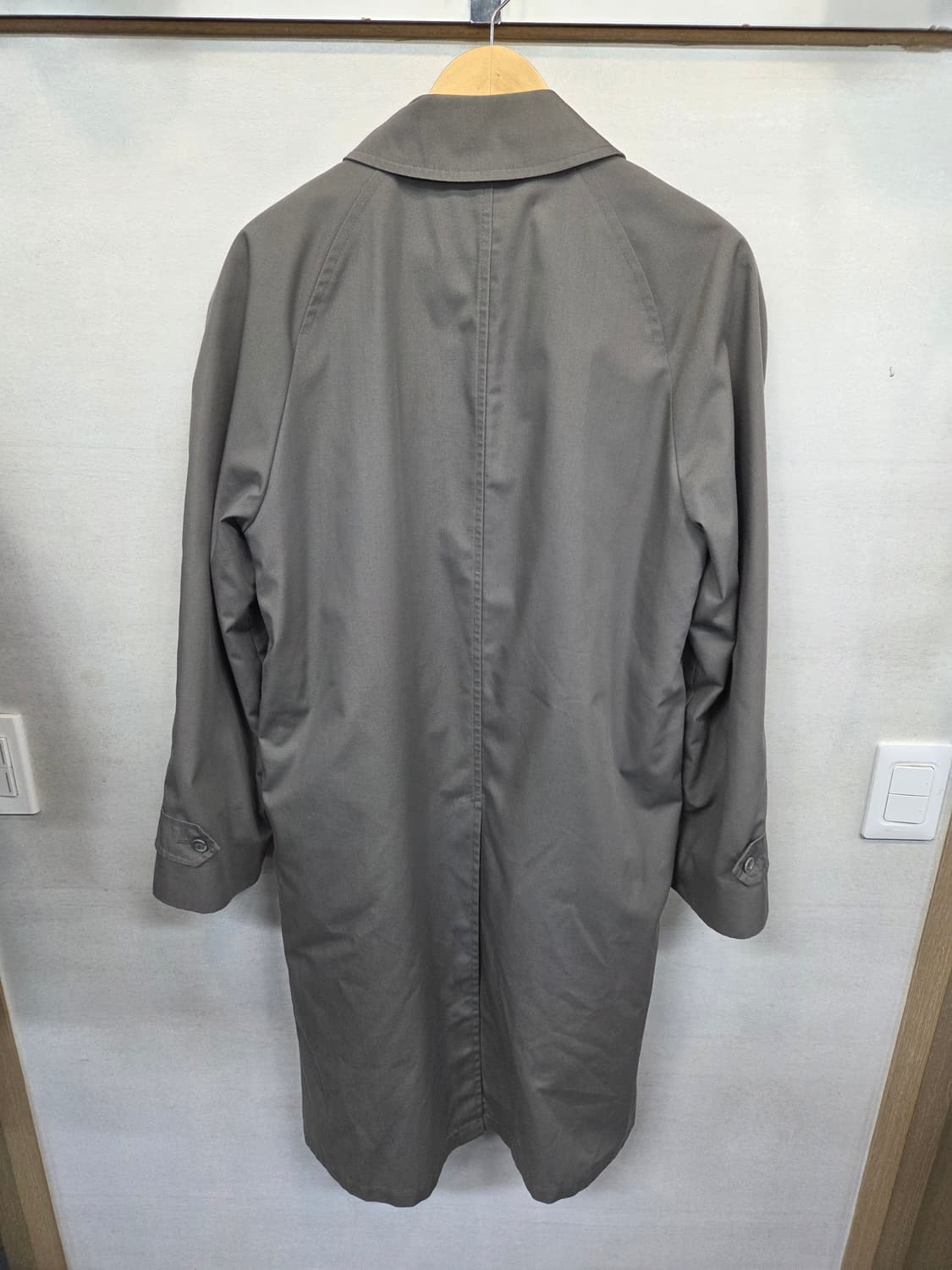 런던포그 안감플리스 분리형 싱글코트 m L 그레이  상품이미지2