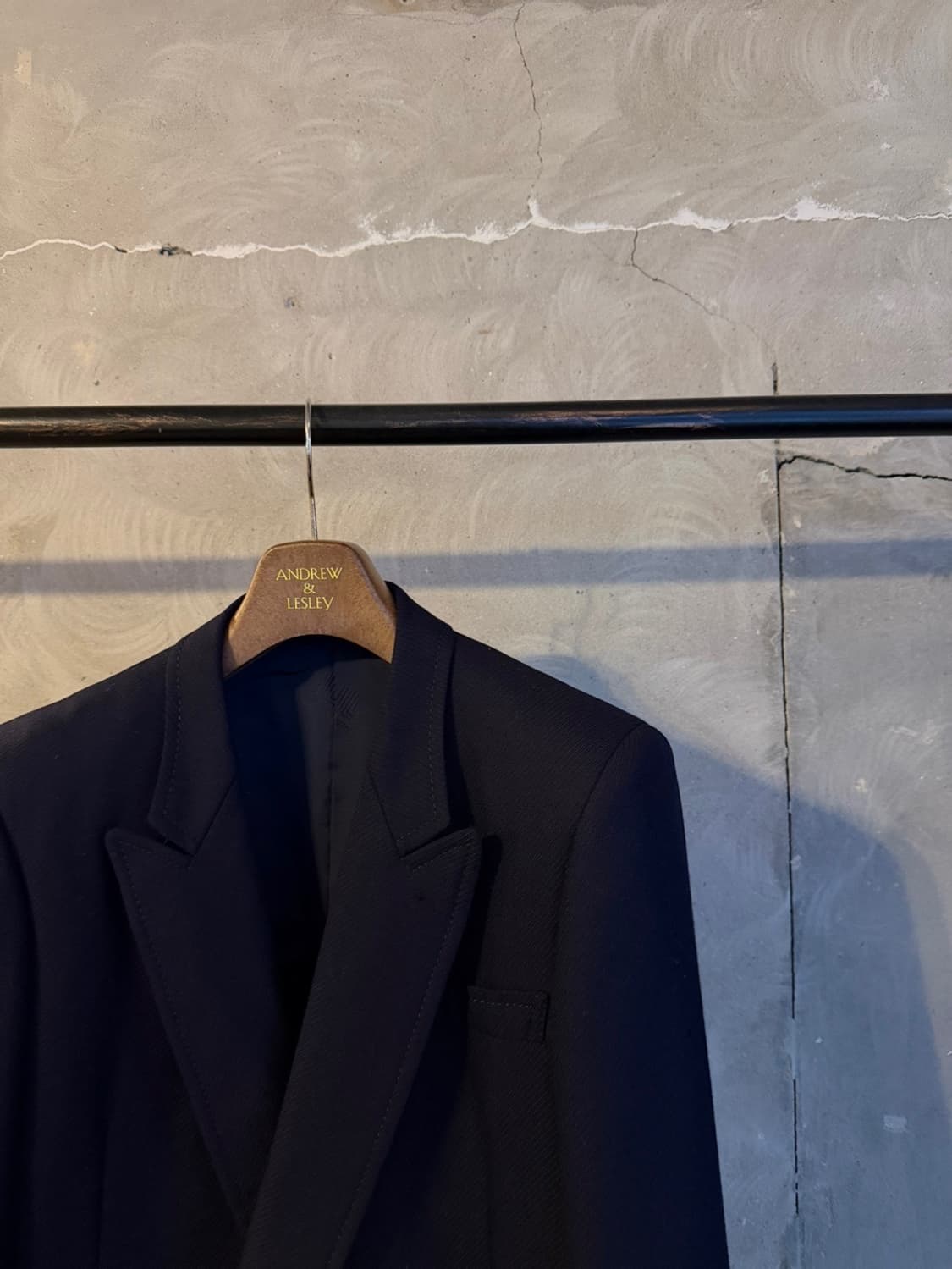 90s 랑방 부티크 캐시미어 블렌디드 자켓 66~77 상품이미지4