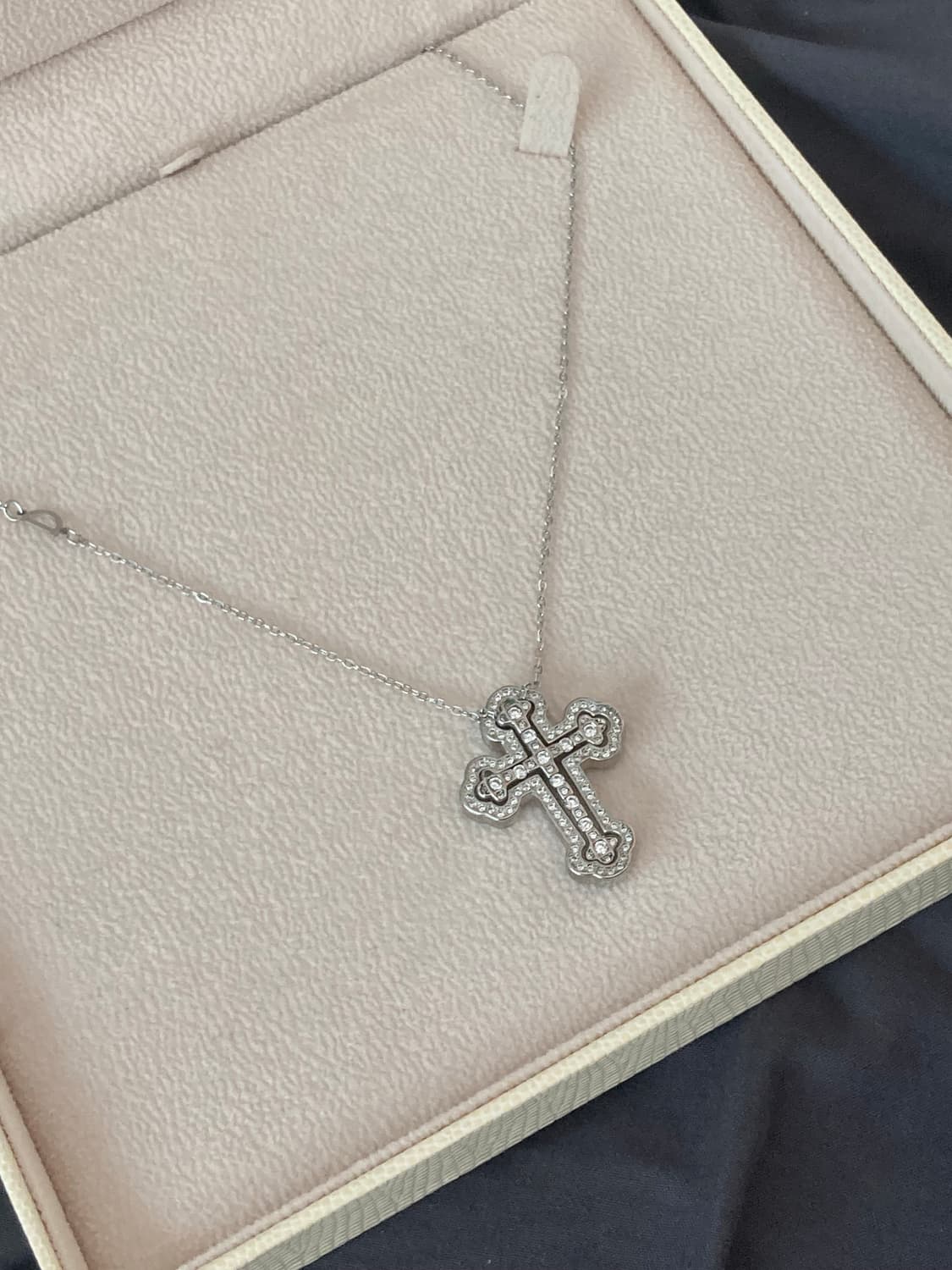 다미아니 십자가 목걸이 상품이미지1