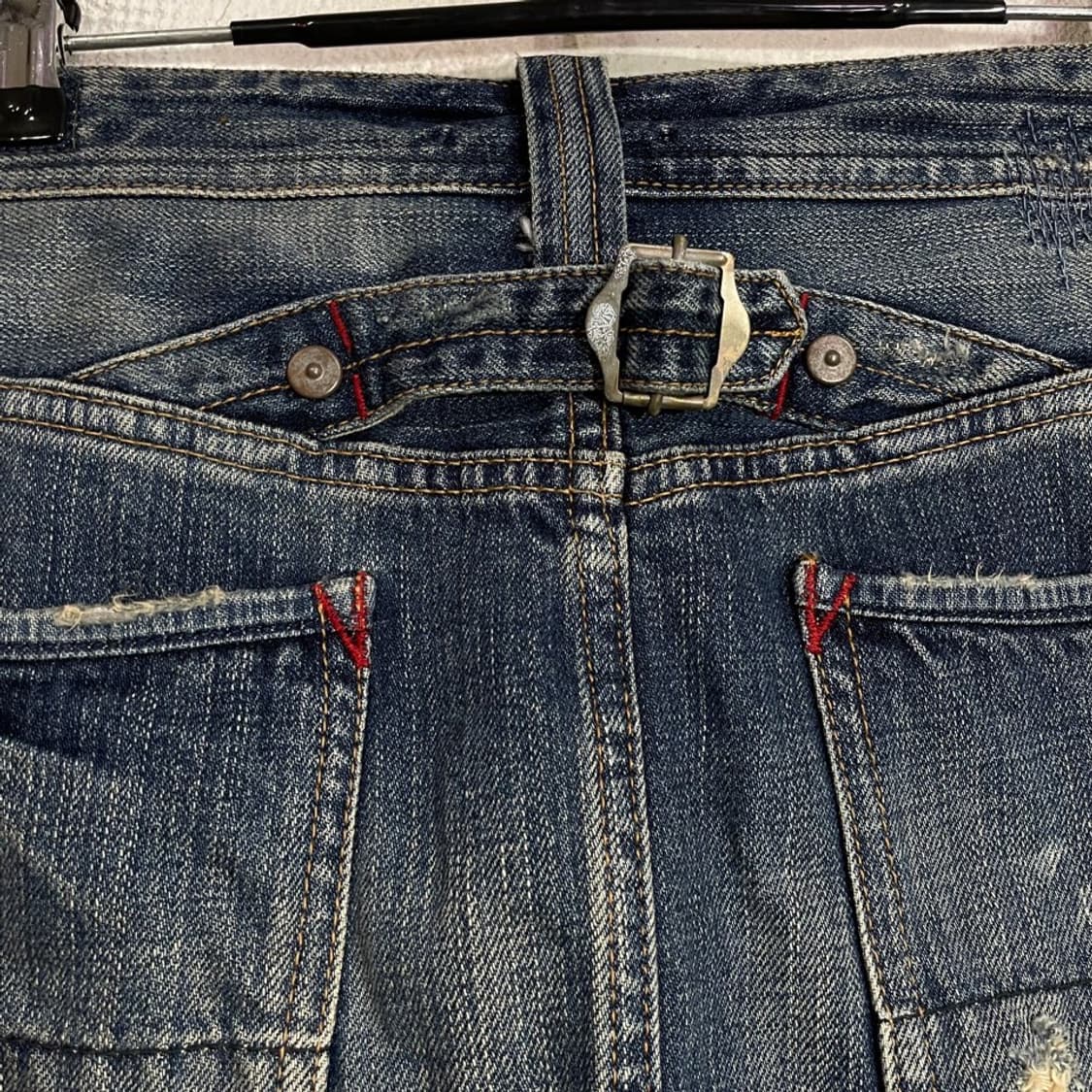 카고 미니 데님 스커트 상품이미지9