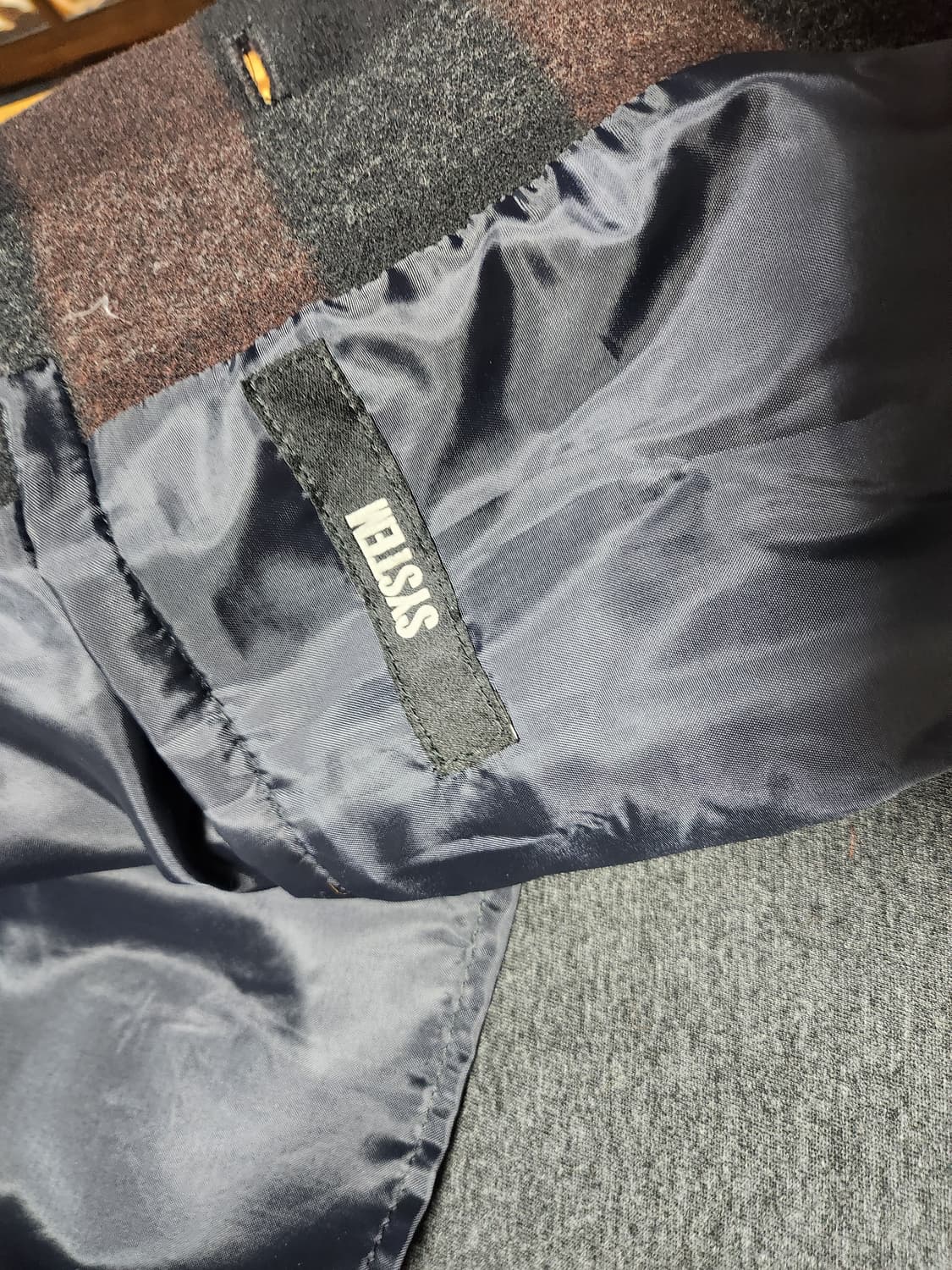 시스템 남성 코트 상품이미지3