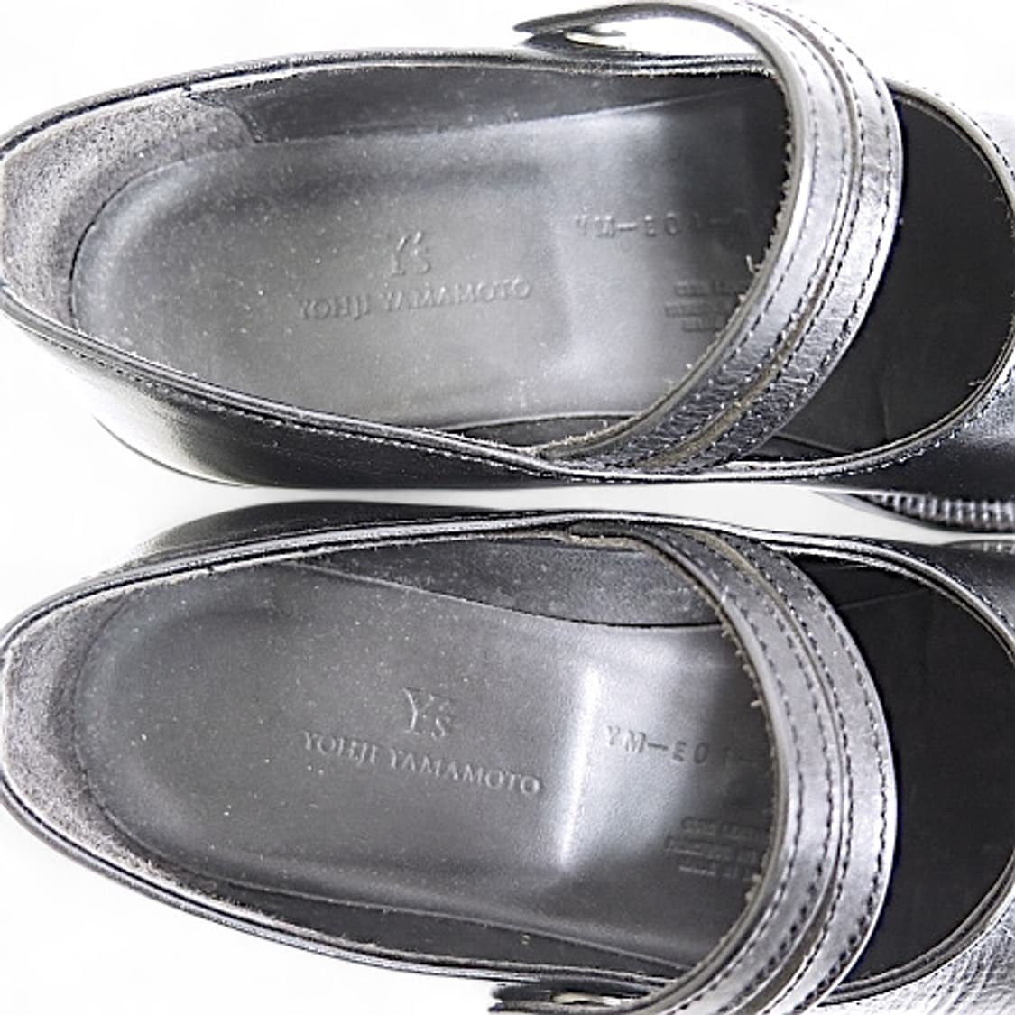 요지 야마모토 와이즈 가죽 스트랩 슈즈 레이디스 상품이미지5