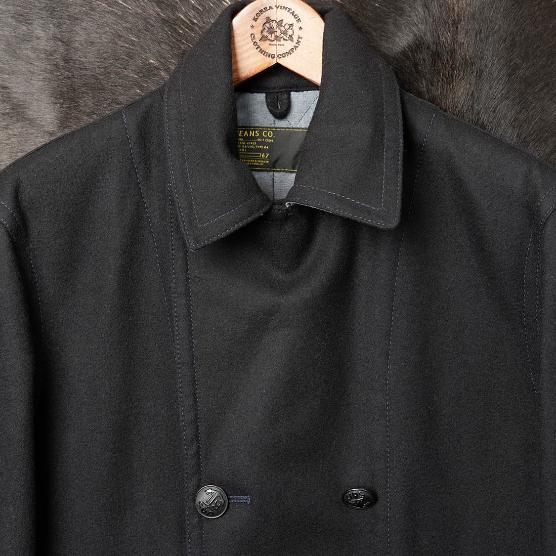 [103] 00s 폴로진스 컴퍼니 울 미해군 피코트  상품이미지3