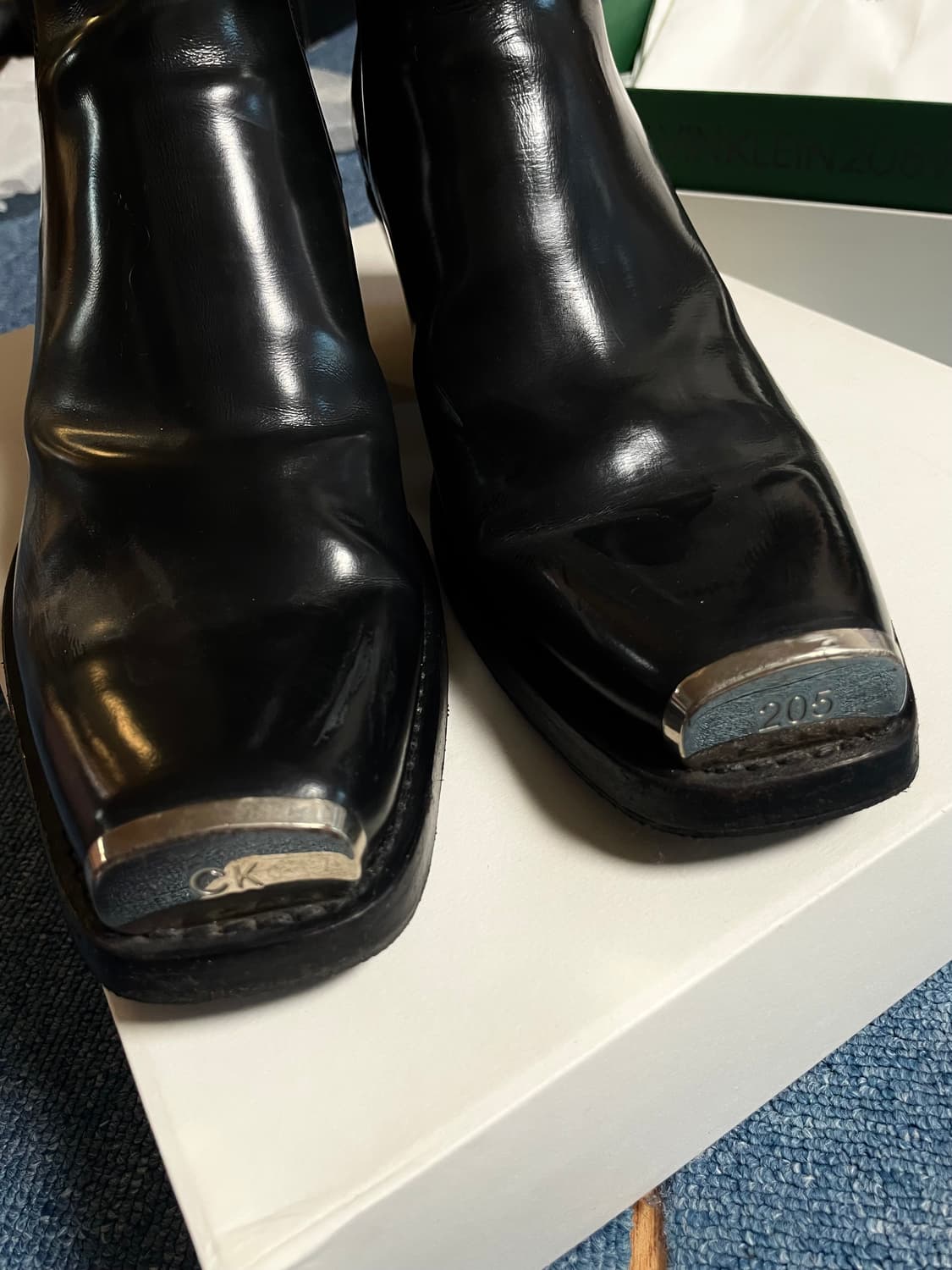 41.5) 라프시몬스 x 캘빈클라인 스틸토 부츠 상품이미지5