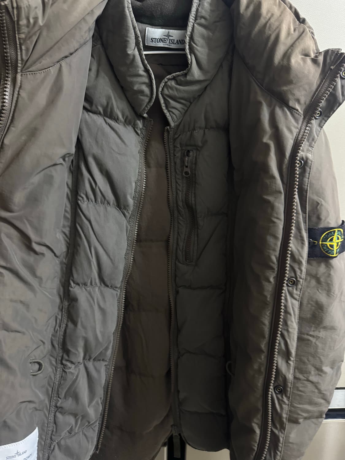스톤아일랜드 마이크로랩스 다운 필드자켓 상품이미지5