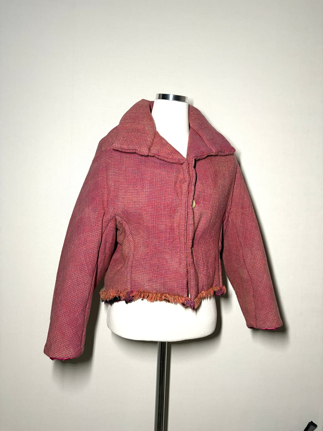 AD2004 준야와타나베 트위드 패딩 상품이미지4