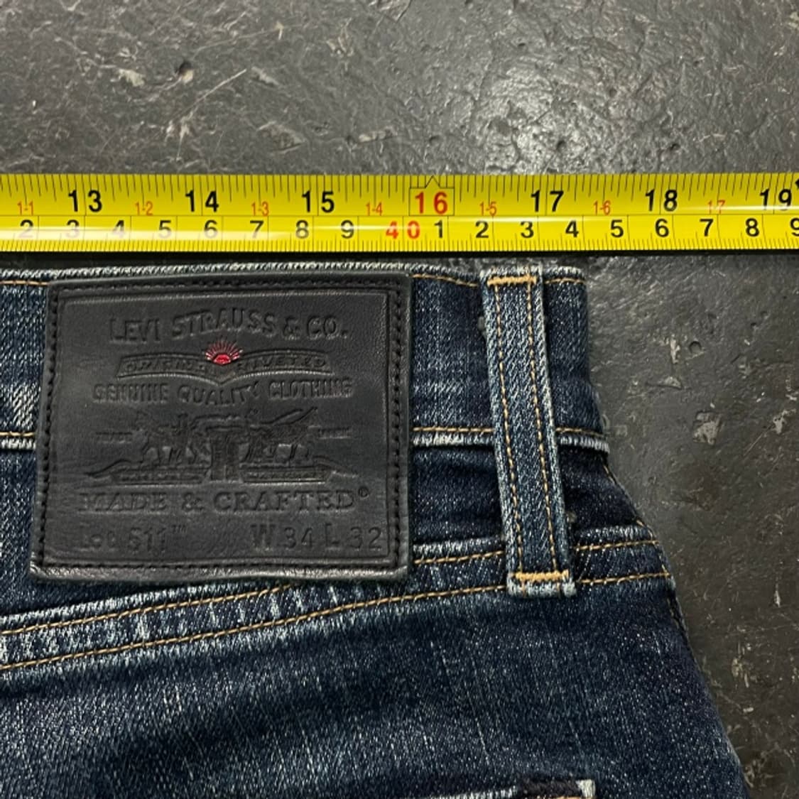 34 리바이스 메이드 앤 크래프트 청바지 상품이미지9