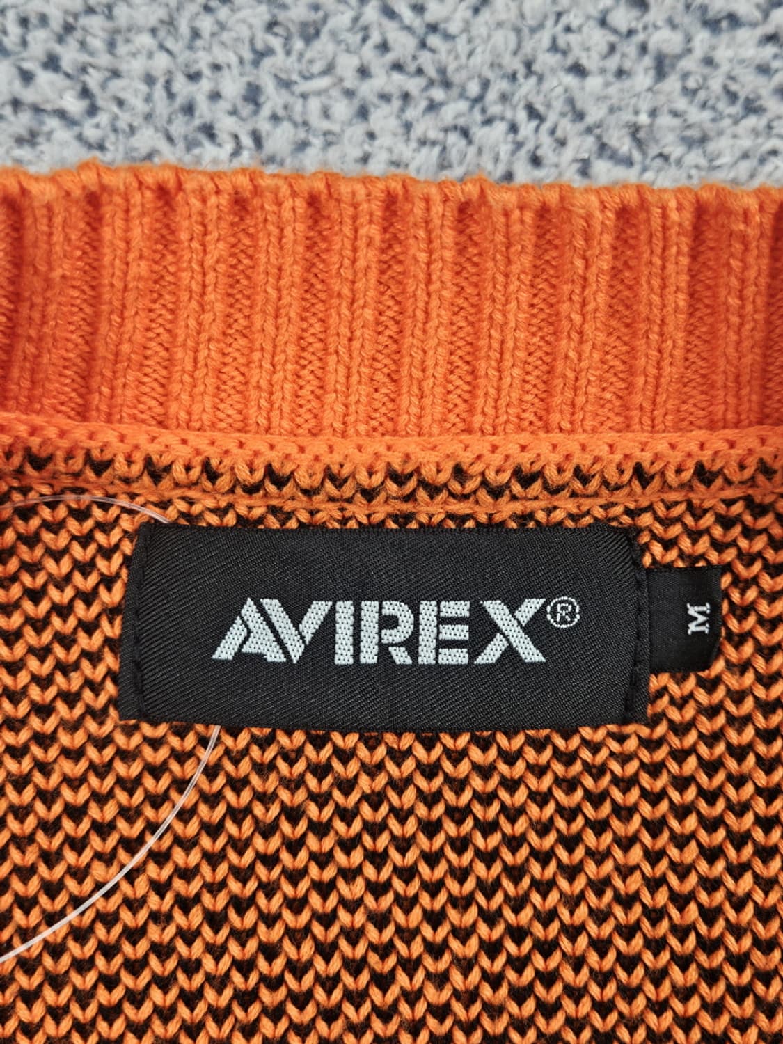 아비렉스 패칭 AVX 바시티 니트 가디건 ( M ) / 10498 상품이미지7