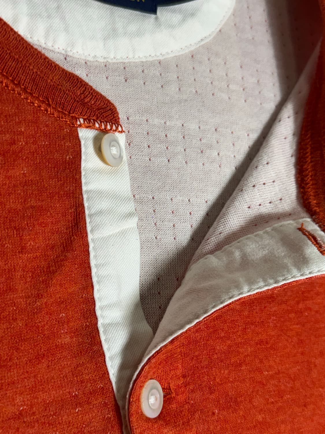 M 100-105 polo 폴로 랄프로렌 오렌지 헨리넥 니트   상품이미지4