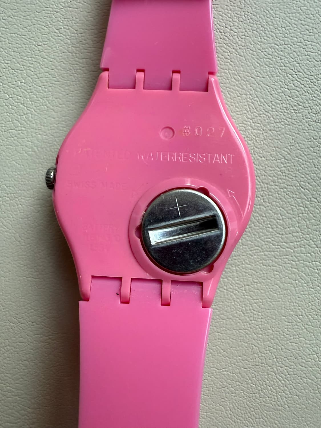 스와치 MGP128 핑크 시계 상품이미지7