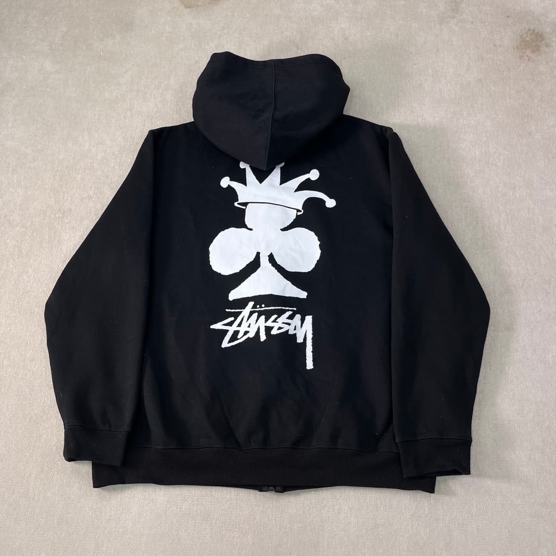 105 스투시 클럽 크라운 후드집업 상품이미지1