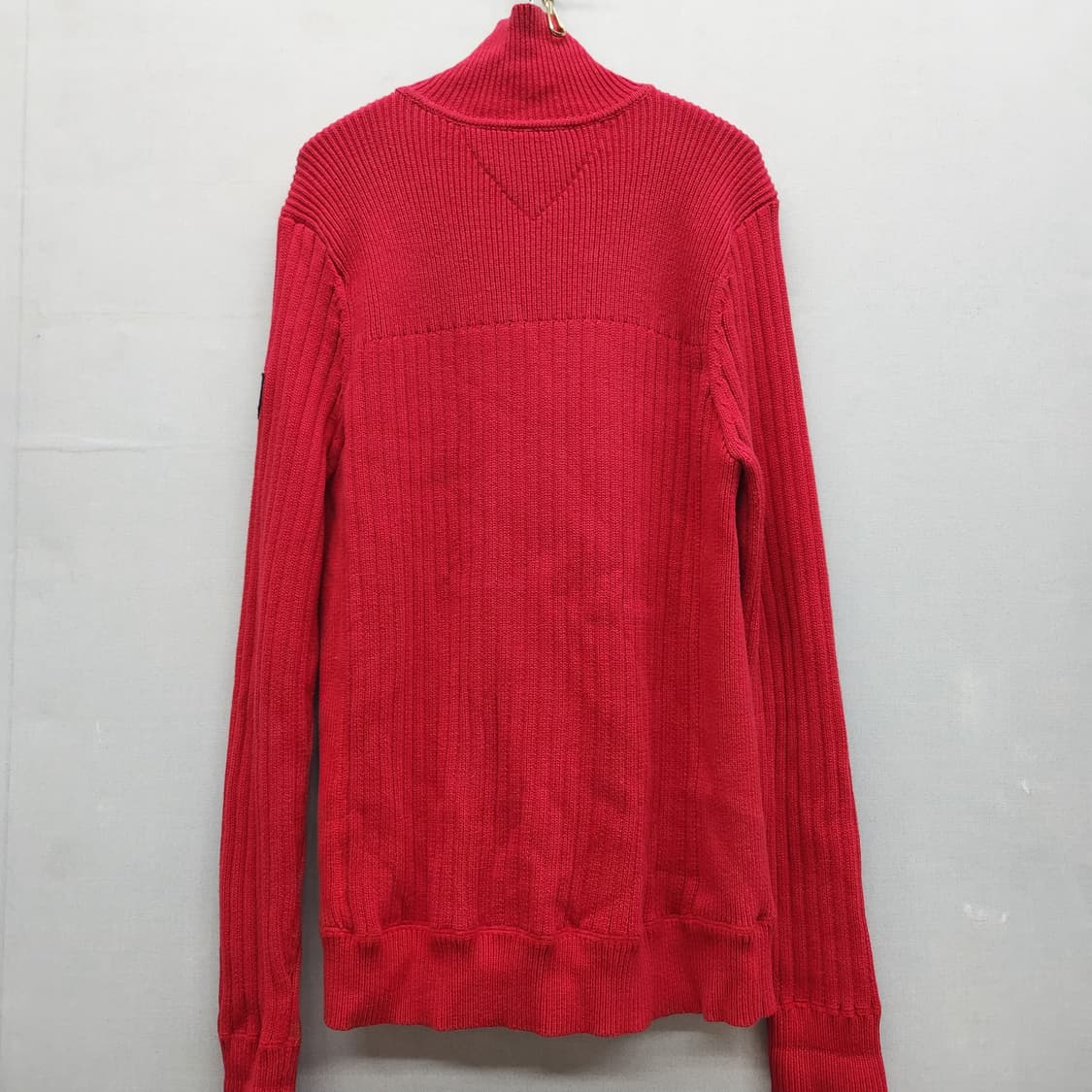 타미힐피거 데님 로고와펜 코튼 니트집업 L(L) 상품이미지4