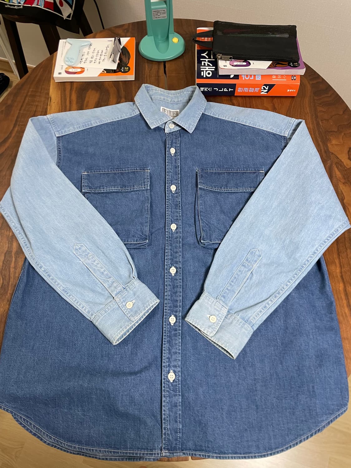 (L) 카브엠트 데님 셔츠 C.E. cav empt 상품이미지2