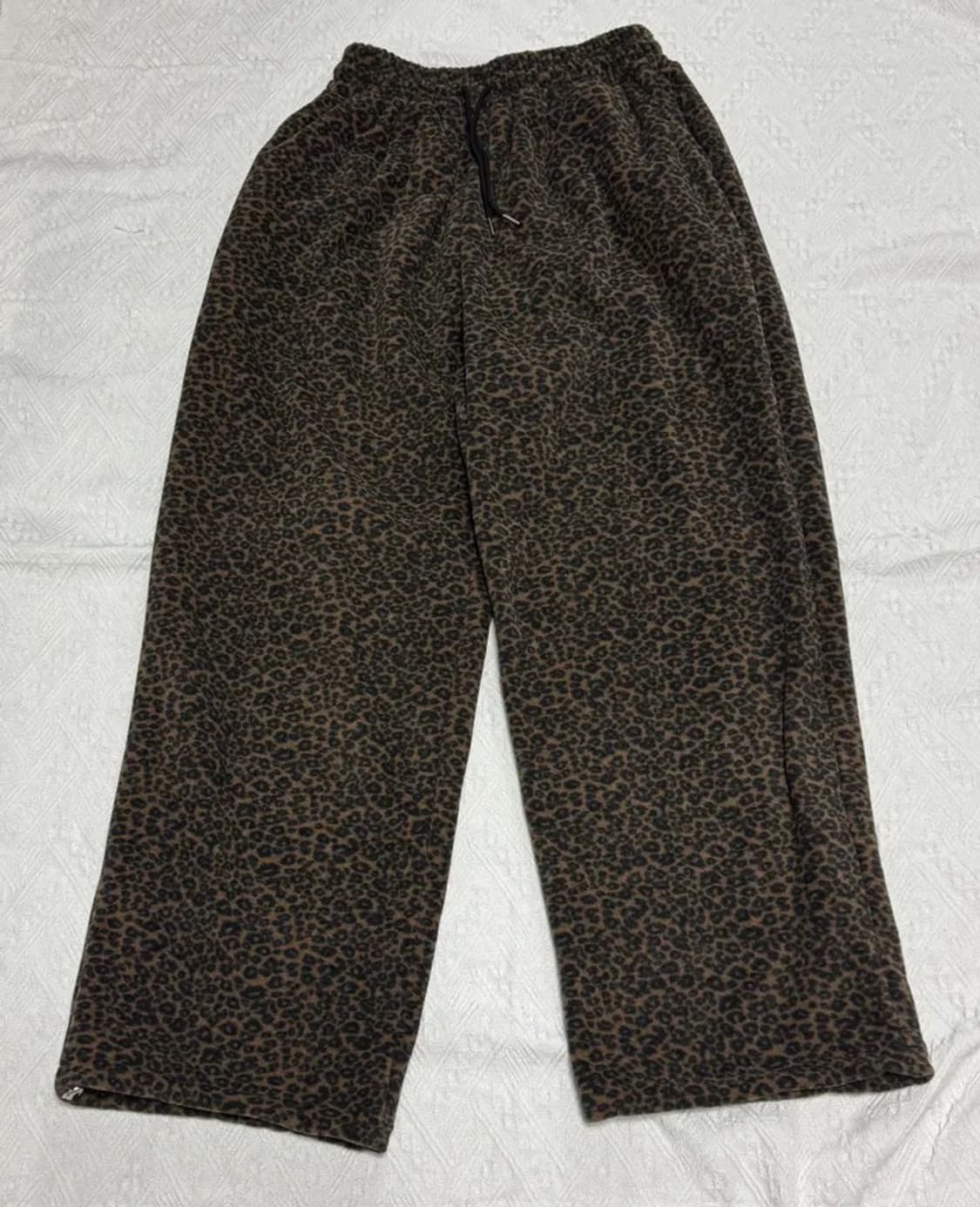 호피 레오파드 바지 브라운 상품이미지1