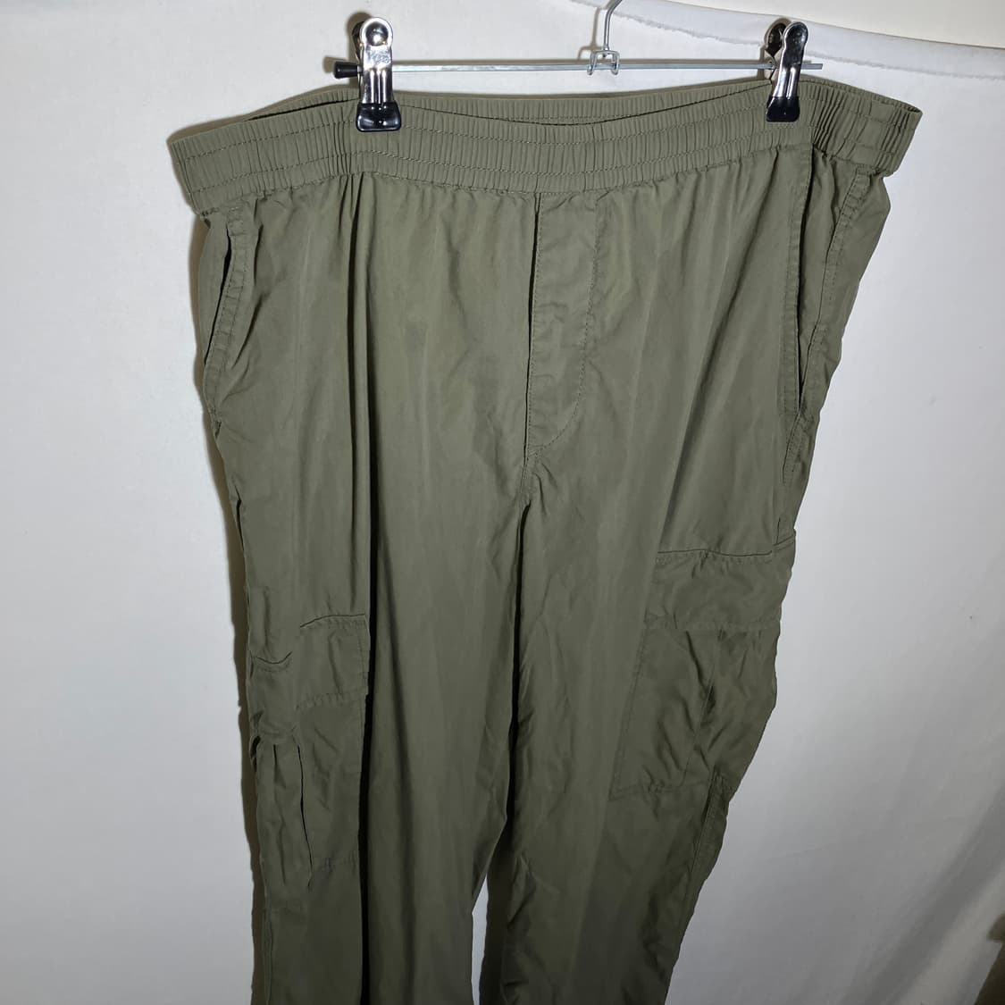 XL-XXL)유니클로 여성 허리밴딩 카고 바지 츄리닝 상품이미지2