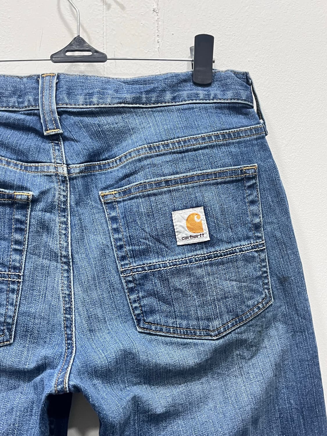 칼하트 릴렉스드핏 워싱 데님 팬츠 청바지 30인치 상품이미지5