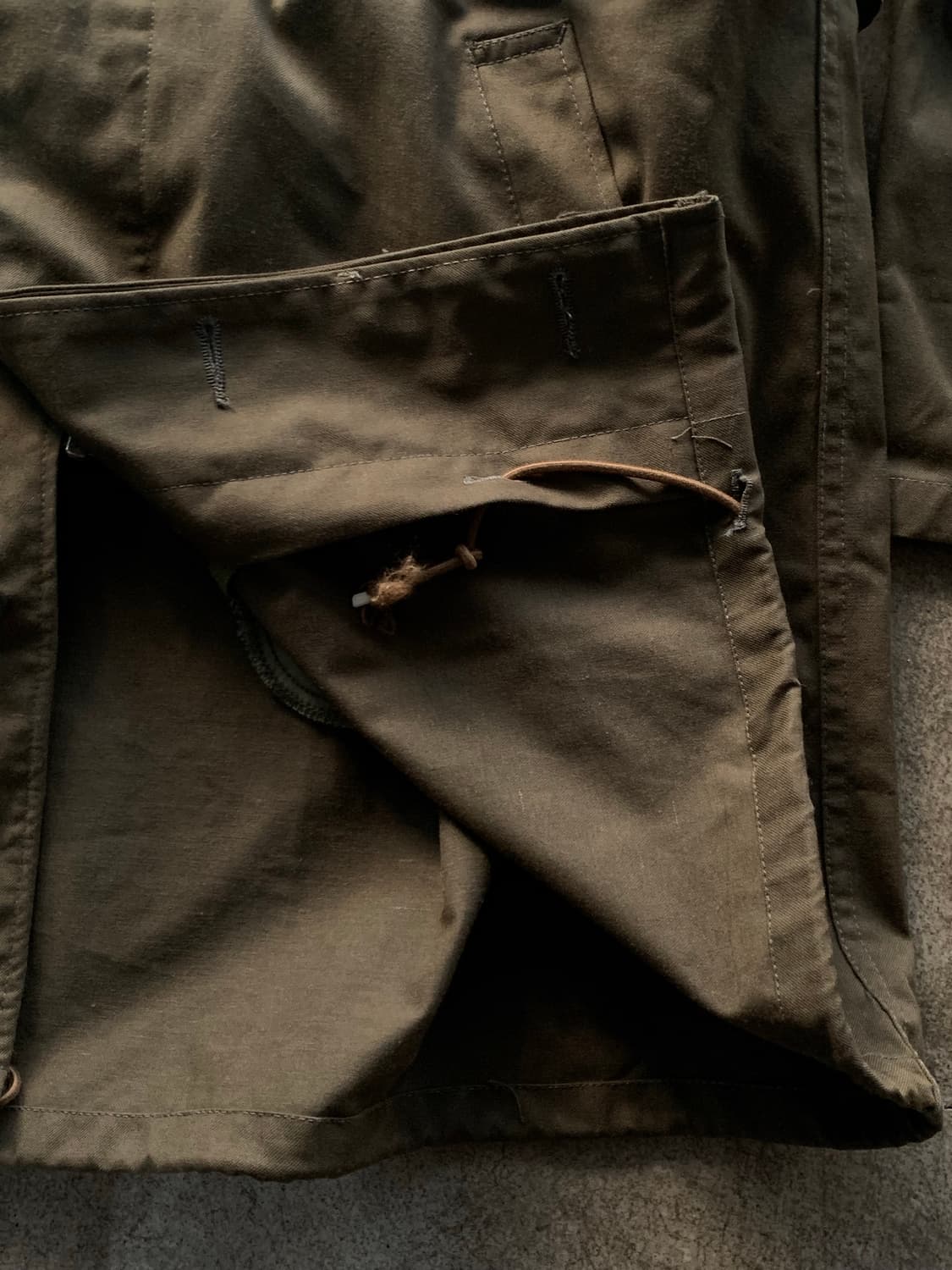 90s 체코군 M-85 쉘 파카 상품이미지5